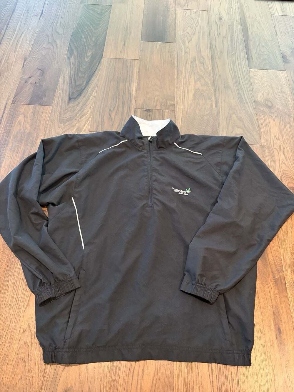 Page & Tuttle Platteview Golf Club Windproof Water Resistant Pullover Jacket L